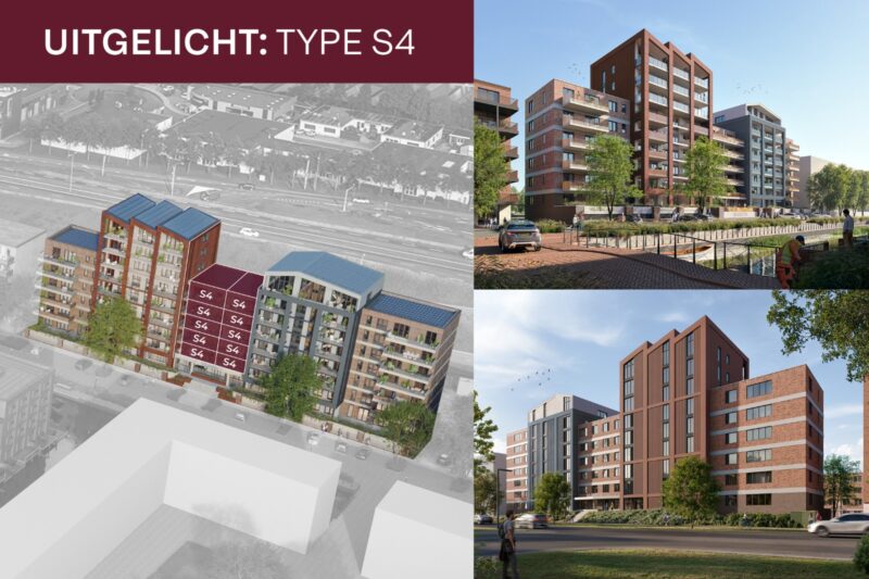Appartement S4 van Silouette van Havenhart in Harderwijk uitgelicht