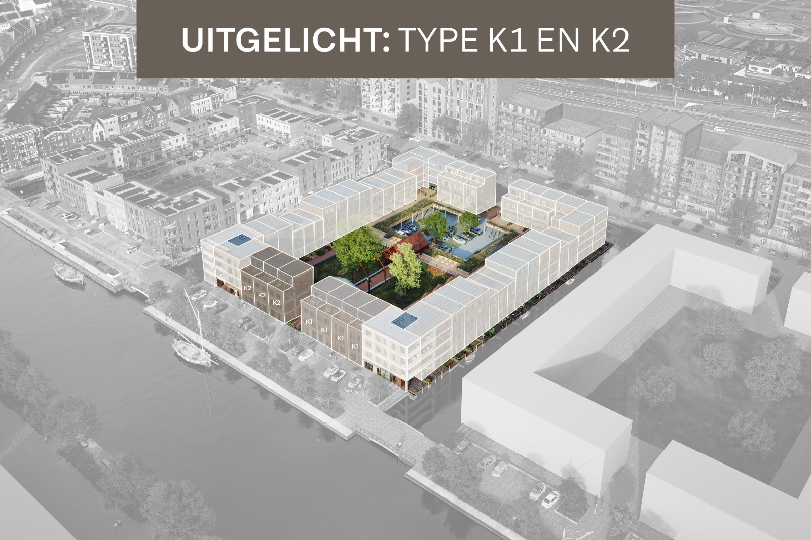 Uitgelicht type Kadewoningen van De Woonwerf van Havenhart