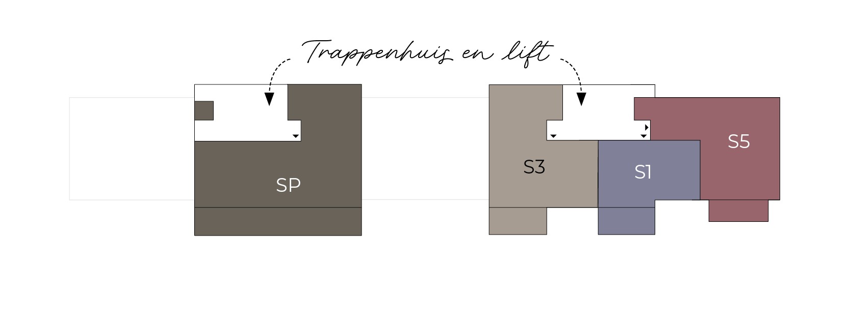 Verdiepingslagen Silouette - Zesde