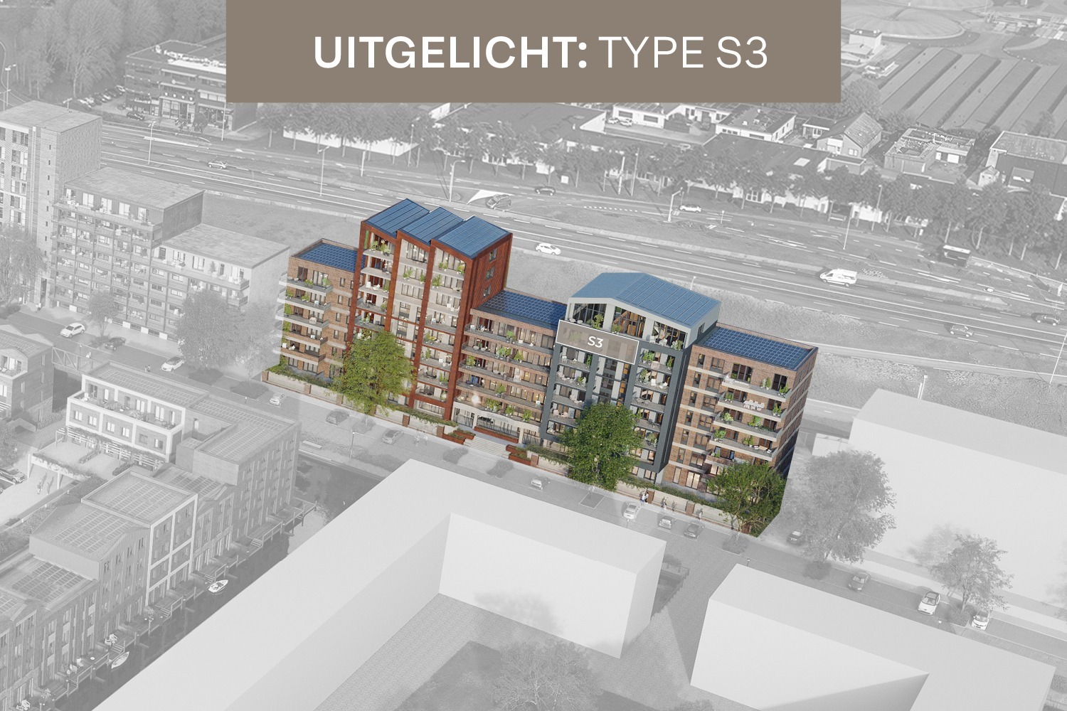 appartementtype S3 Silouette Havenhart Harderwijk